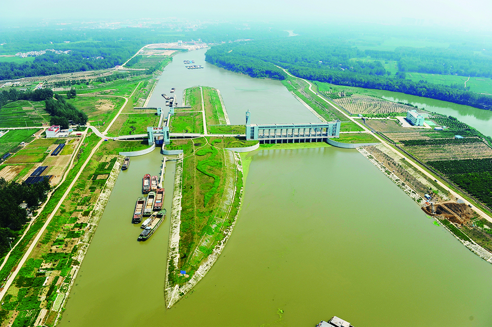 沙潁河近期治理工程耿樓樞紐工程